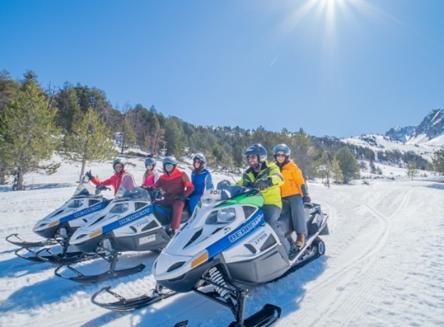 andorra moto nieve