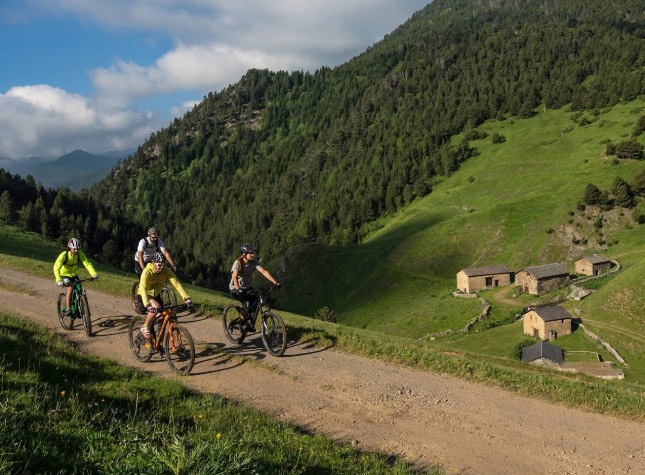 bicicleta de montaña btt en Andorra